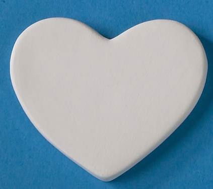 BISQUIES LARGE HEART 3\"W x 2.75\"H