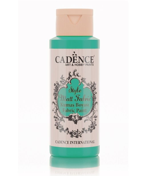 CHF621 Light Mint Green Style Matt Fabric Paints Cadence Bottle