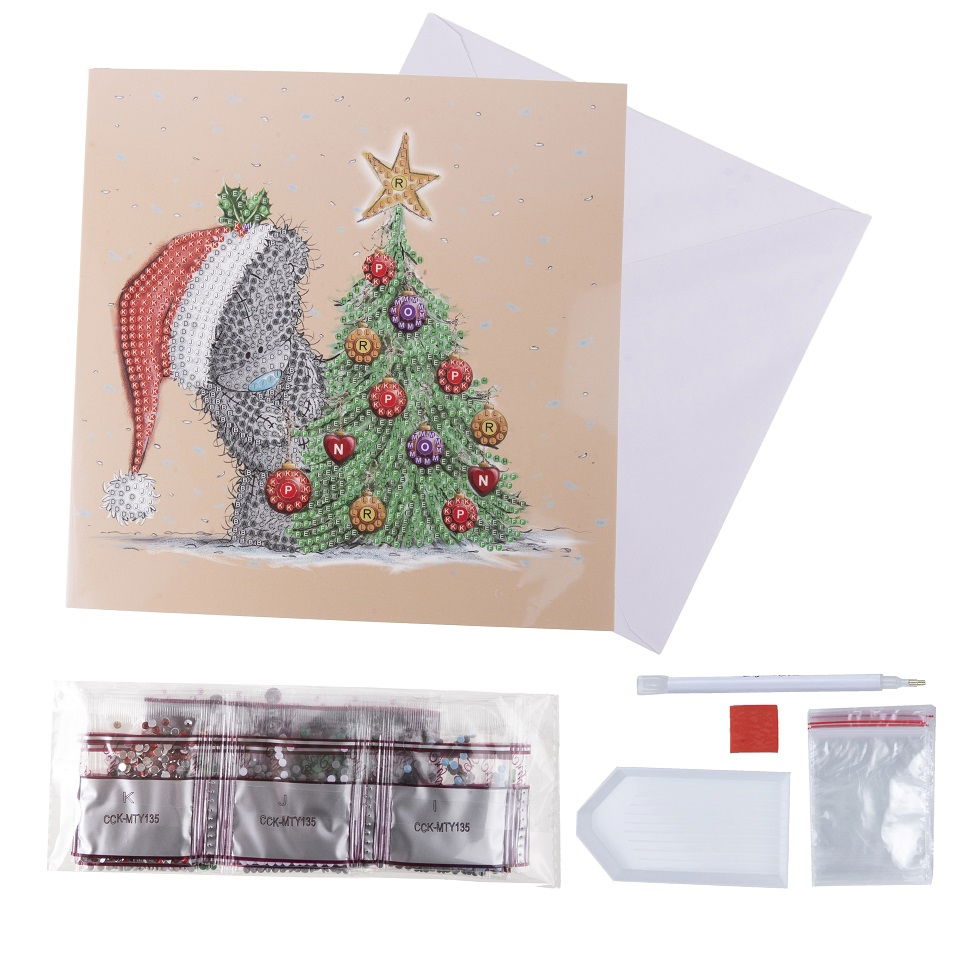 Season Sparkle- Crystal Art Card Kit 18cm