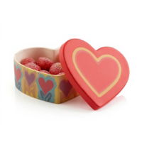 Large Heart Box Ceramic Bisqueware Blank Paint Your Own Pottery