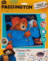 Paddington Bear "Marmalade Sandwich" Crystal Art Card Kit 18cm