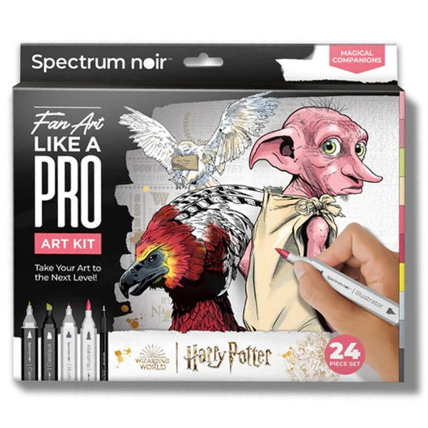 HP1-COMP Magical Companions Fan Art Like a Pro Kit Packaging