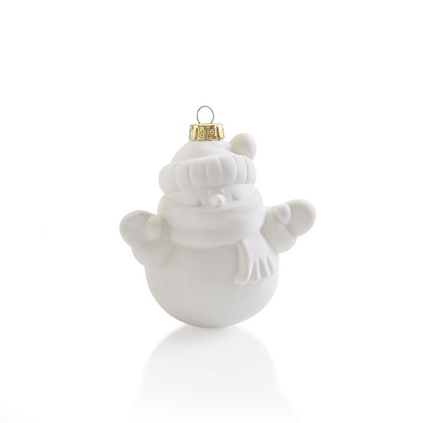 Snuggles Snowman Ornament