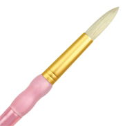 R9325-10 White Bristle No 10 Round Brush