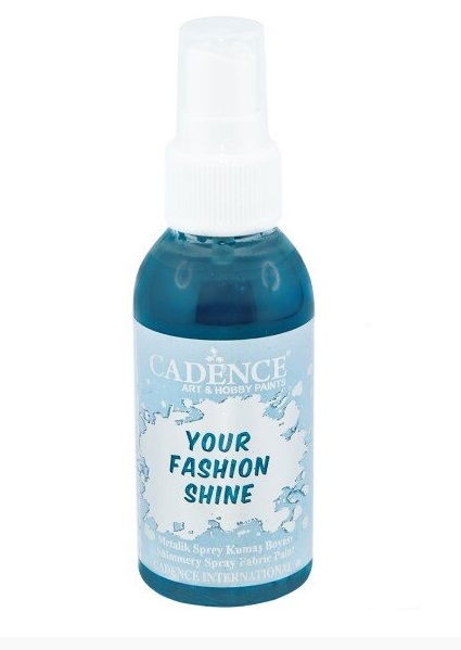 CMS1116 Dark Turquoise-Your Fashion Shine Metallic Spray Paint Cadence