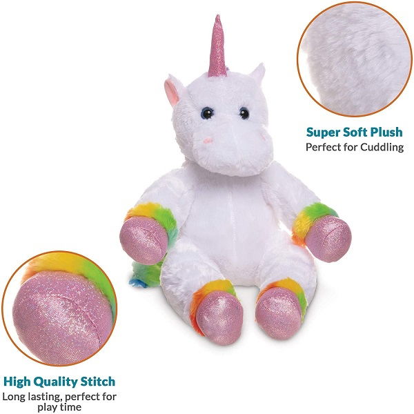 Rainbow the Unicorn- TeddyTastic Build your Own Bear