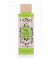 CHF645 Pistachio Green Style Matt Fabric Paints Cadence Bottle