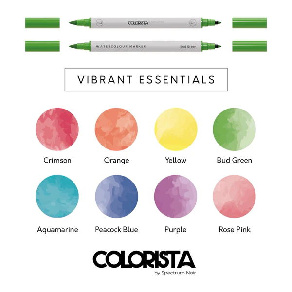 Vibrant Essentials - Watercolour Marker (8pc)