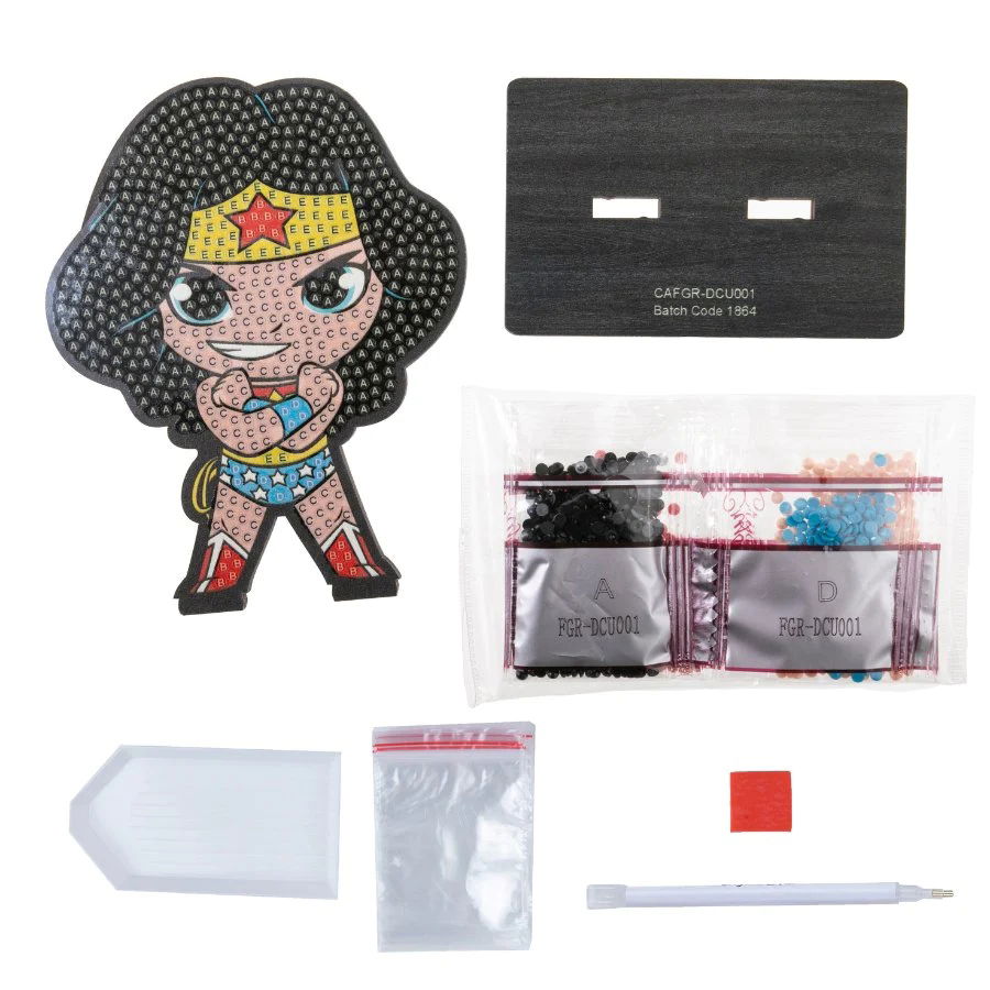 WONDER WOMAN CRYSTAL ART BUDDY