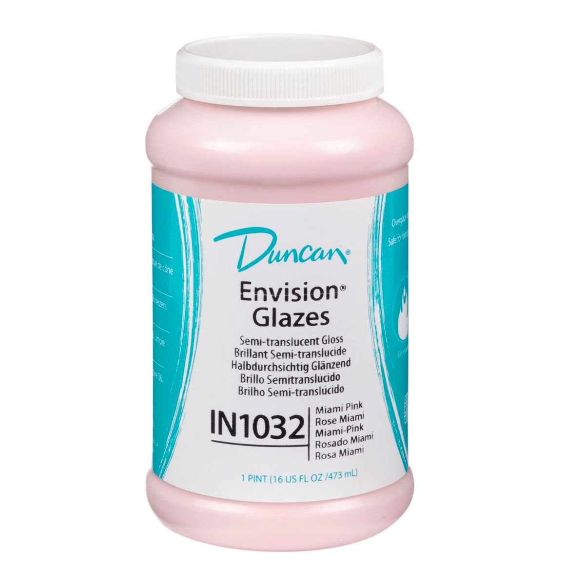 IN 1032 Miami Pink Envisions Glaze 473ml