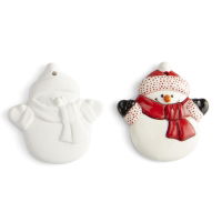 5120 Snowman Flat Ornament