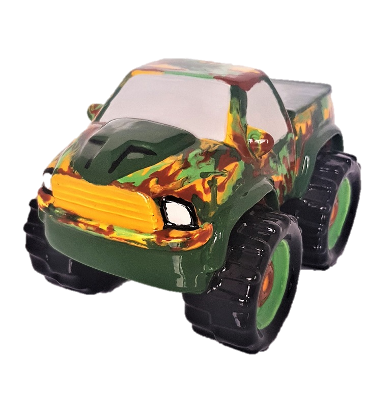 7224 Monster Truck Bank