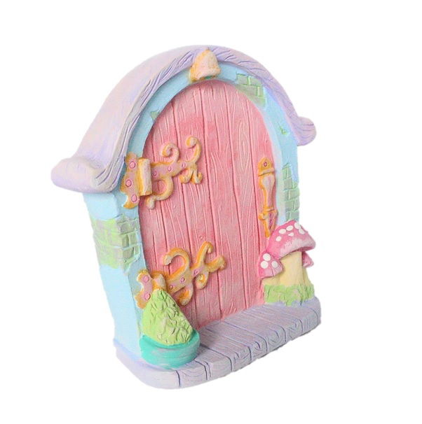 Fairy Door Plaque angled