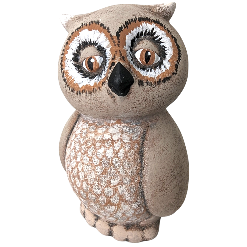 Owl Party Animal- Painted Pottery Bisqueware Ceramic Blank(2)