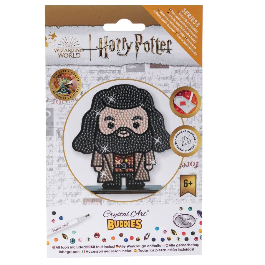 RUBEUS HAGRID CRYSTAL ART BUDDY