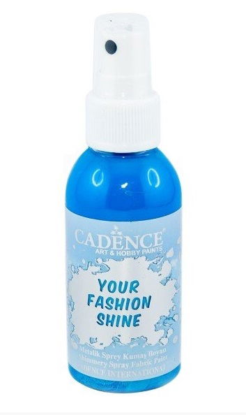 CMS1109 Sea Blue-Your Fashion Shine Metallic Spray Paint Cadence