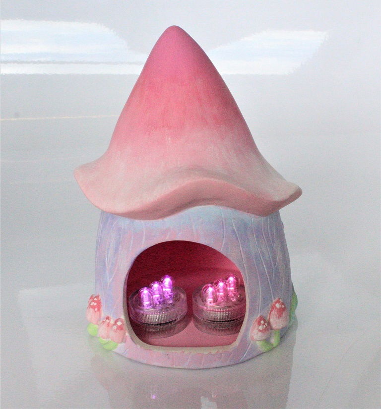 Fairy House Lantern with LED Lights