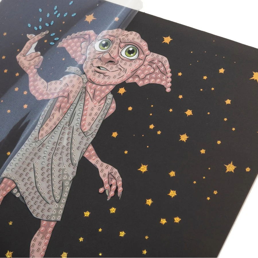 CCK-HPS403 Dobby-the-House-Elf_-Crystal-Art-Card-Close-Up_1-122276