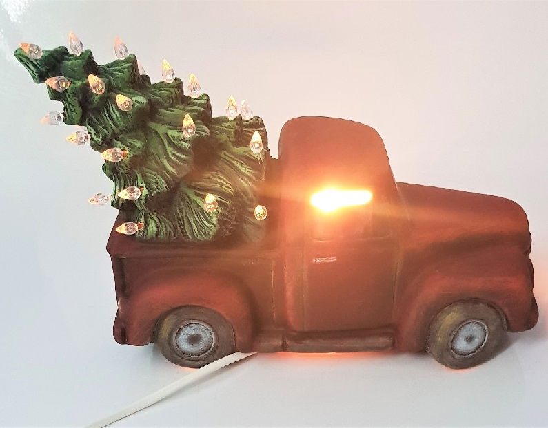 Vintage Truck with Twist Lights