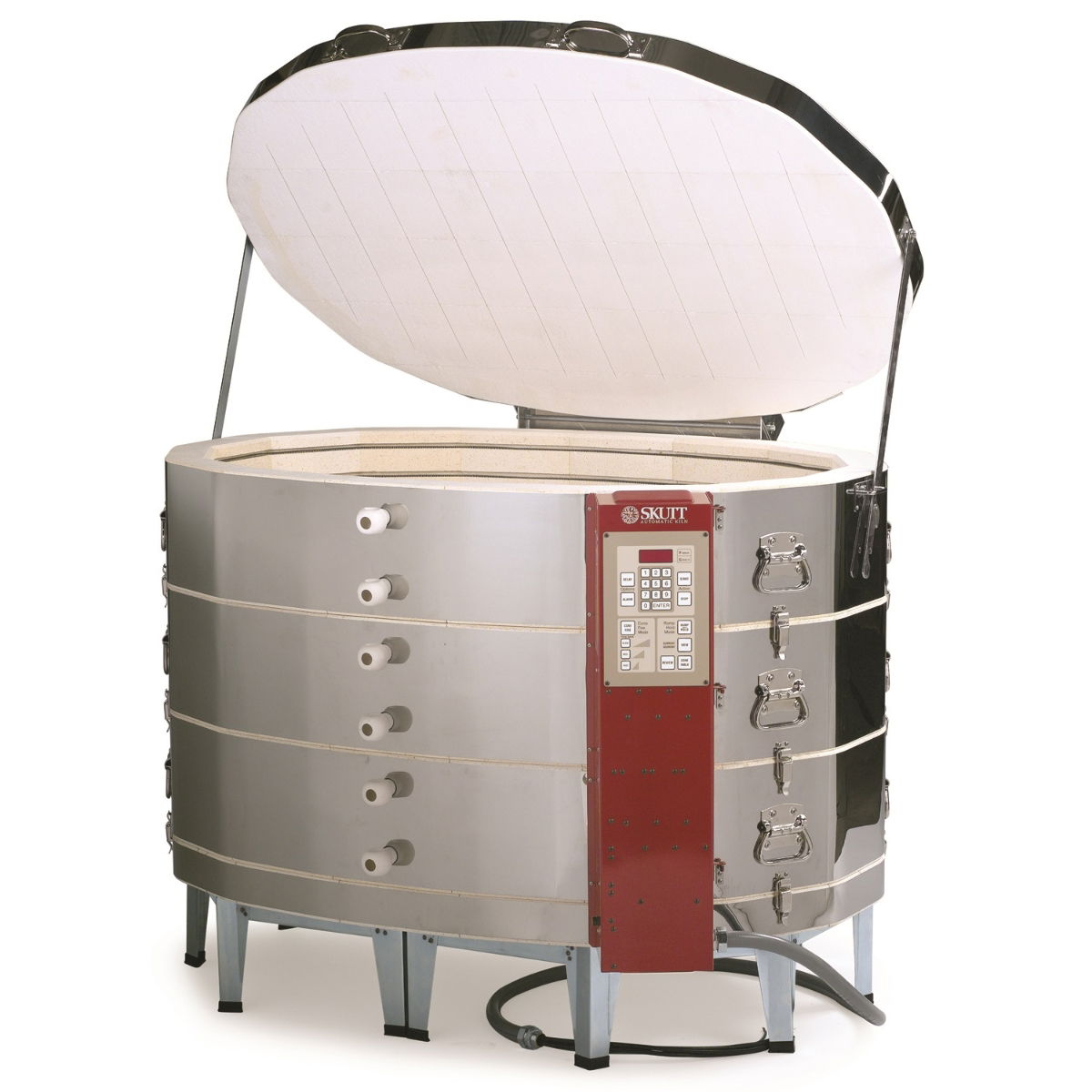 KM1627 Top Loading Electric Ceramic Kiln with KilnMaster Controller