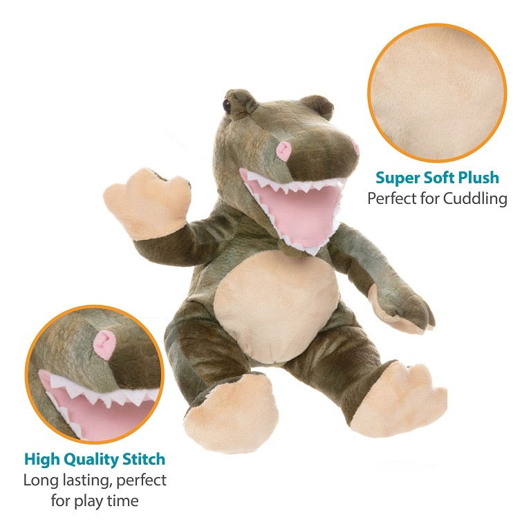 Rex the Dino -TeddyTastic 16 Inch Build Your Own Bear