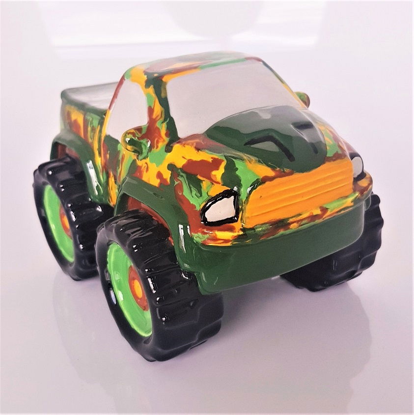 7224 Monster Truck Bank