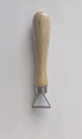 1.125-inch triangle loop tool for detailed clay carving, trimming, and sculpting in pottery and ceramics. CH6040