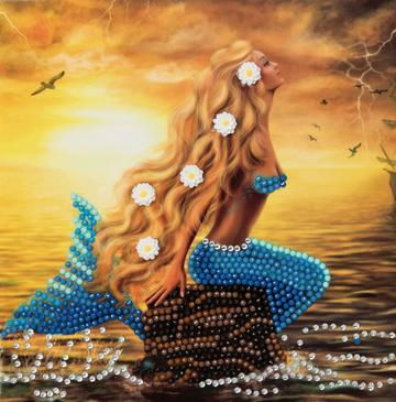 Mermaid Dreams Crystal Art Card Kit