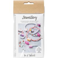 CH970864 Mini Craft Jewellery Kit, Elastic Bracelet and Ring