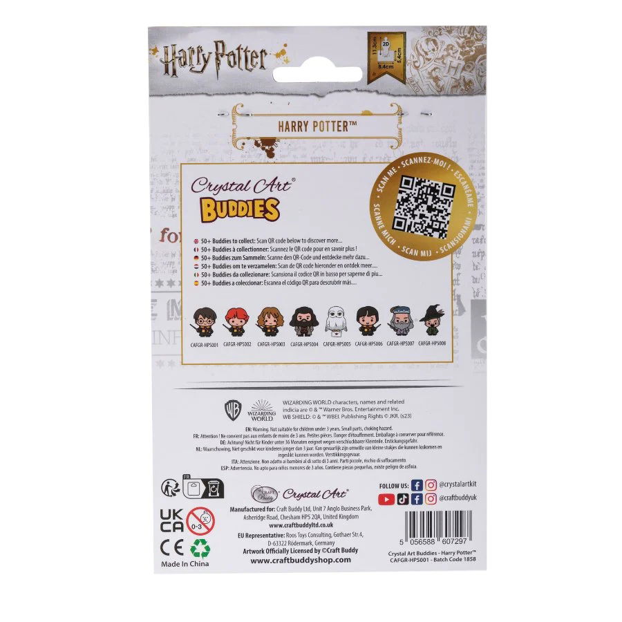 Harry Potter- Crystal Art Buddy Kit