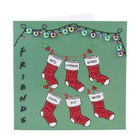 Holiday Cheer- Crystal Art Card Kit 18cm