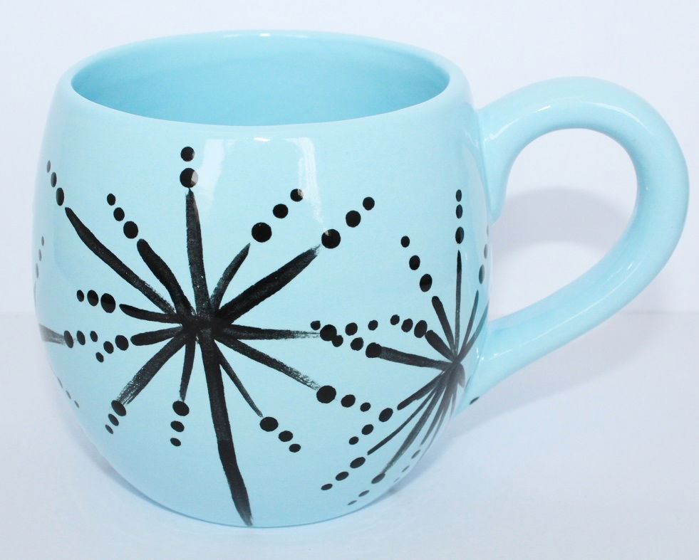 4076 Mini Lodge Mug- painted