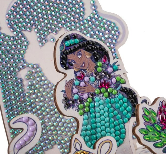 D100 Crystal Art Sparkle Scene - Jasmine