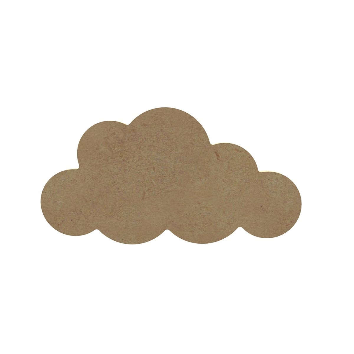 Cloud - Wooden Craft Template (17cm x 9cm)