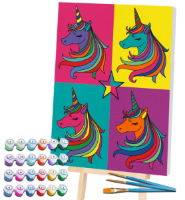 UNICORN PAINT BY NUMBERS 40 X 30CM