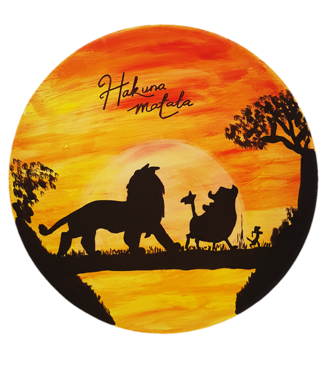 Hakuna Matata Plate