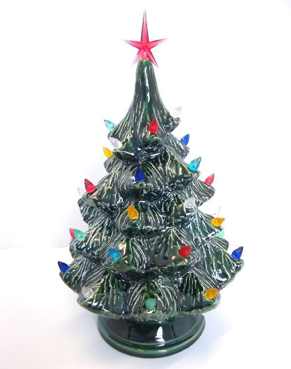 5144 Small Christmas Tree PYOP Ceramic Blank Bisqueware