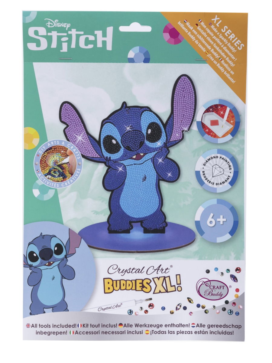 CAXLBD-DNY001-07 Stich - Crystal Art XL Buddy Kit pack