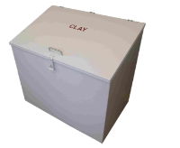 CLAY STORAGE BIN