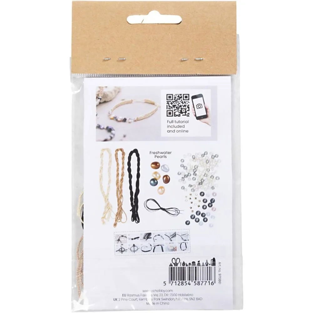 MINI CRAFT KIT JEWELLERY, BRACELET WITH CLASP