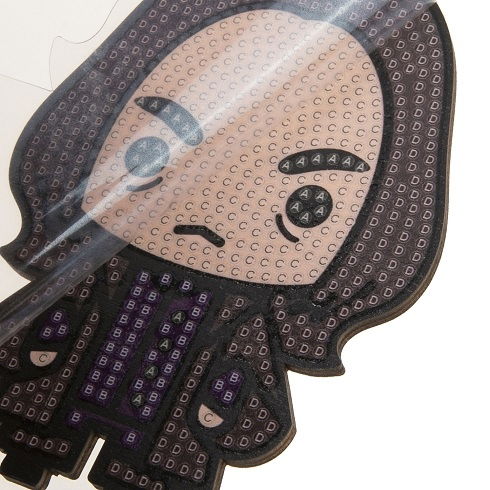 CAFGR-HPS012 Severus Snape - Harry Potter Crystal Art Buddy Kit template closeup