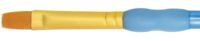 R9150-10 Gold Taklon No 10 Shader Brush closeup