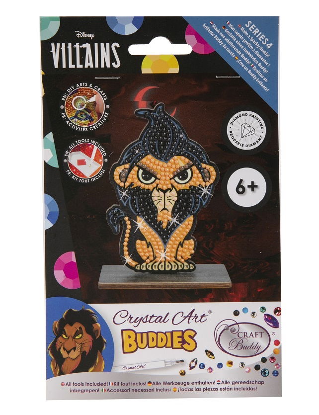 CAFGR-DNY031 Scar Crystal Art Buddy Kit packaging