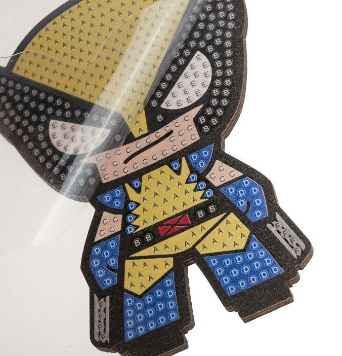 CAFGR-MCU017 Wolverine- Marvel Crystal Art Buddy Kit template