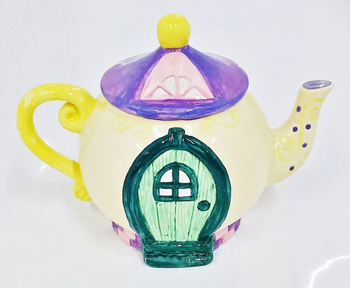 Teapot Fairy House