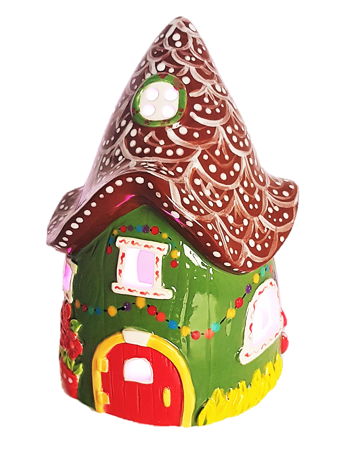 Fairy House Lantern Christmas Design