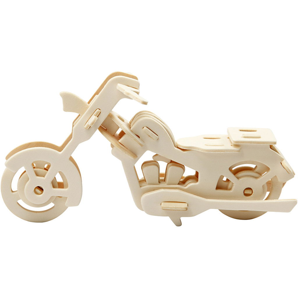 CH580504 Motorbike Wooden Construction Craft Kit