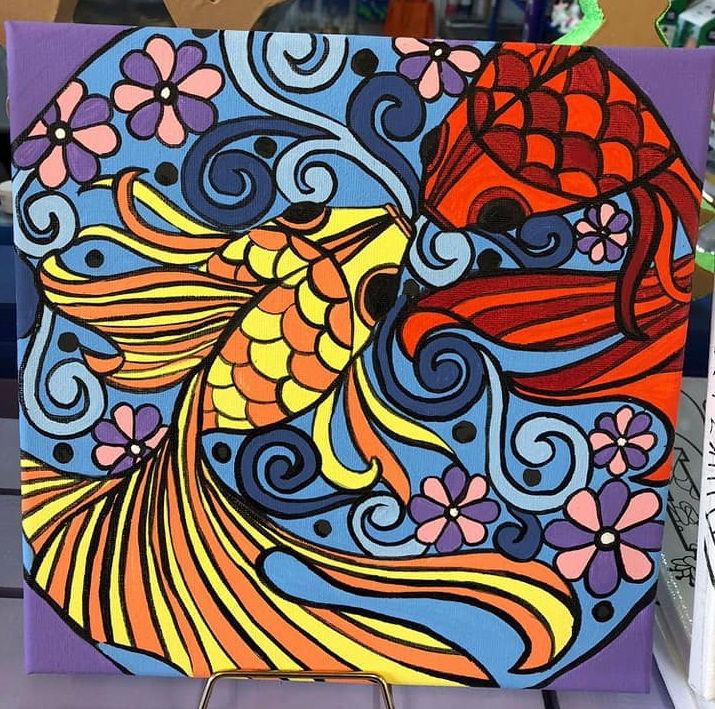 Fish Canvas Art