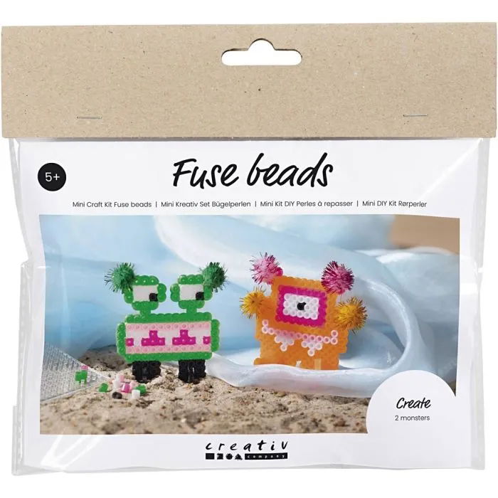 CH977642 Mini Craft Kit Fuse Beads Monster