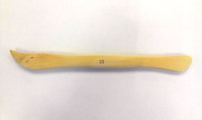 Boxwood Modelling Tool No. 33 for clay sculpting and ceramic detailing (CH6633)